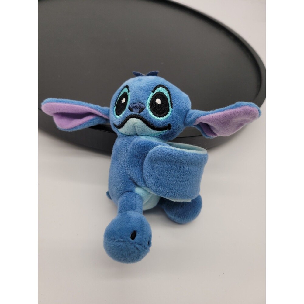 Disney  Lilo & Stitch Snuggle Snappers Hugger Blue Plush Slap On  Bracelet